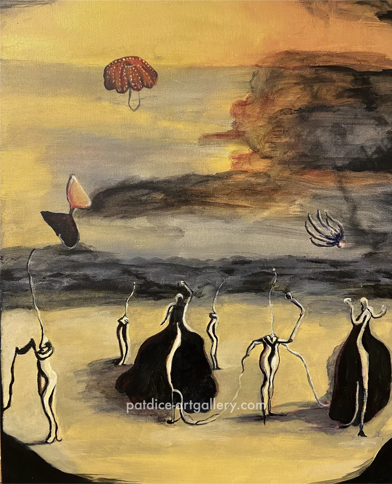 Feet in Sand - Heads in Polution